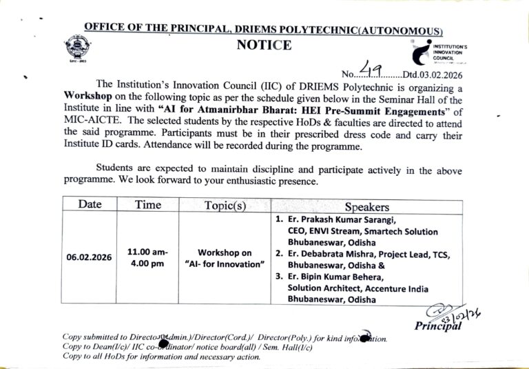 Workshop on AI for Atmanirbhar Bharat: HEI Pre-Summit Engagements